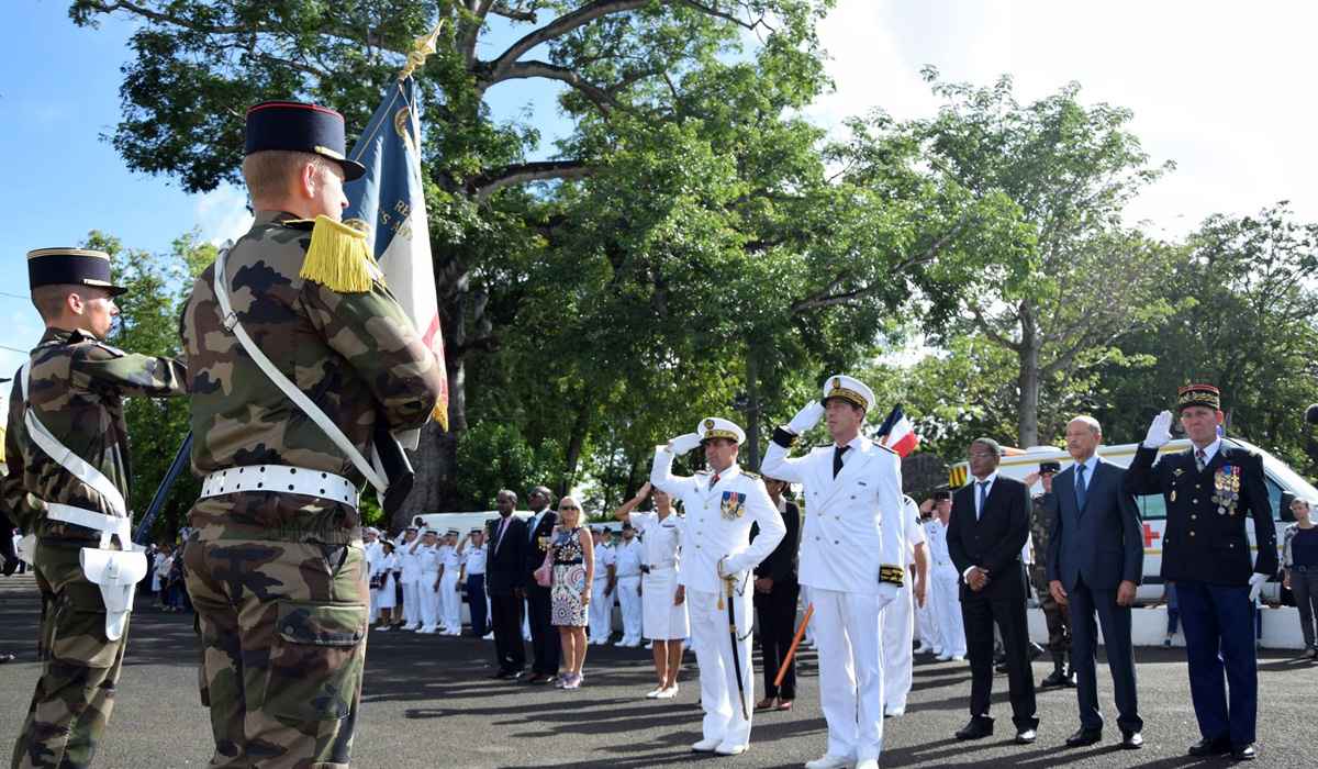 Commémoration de l'armistice à Fort-de-France
