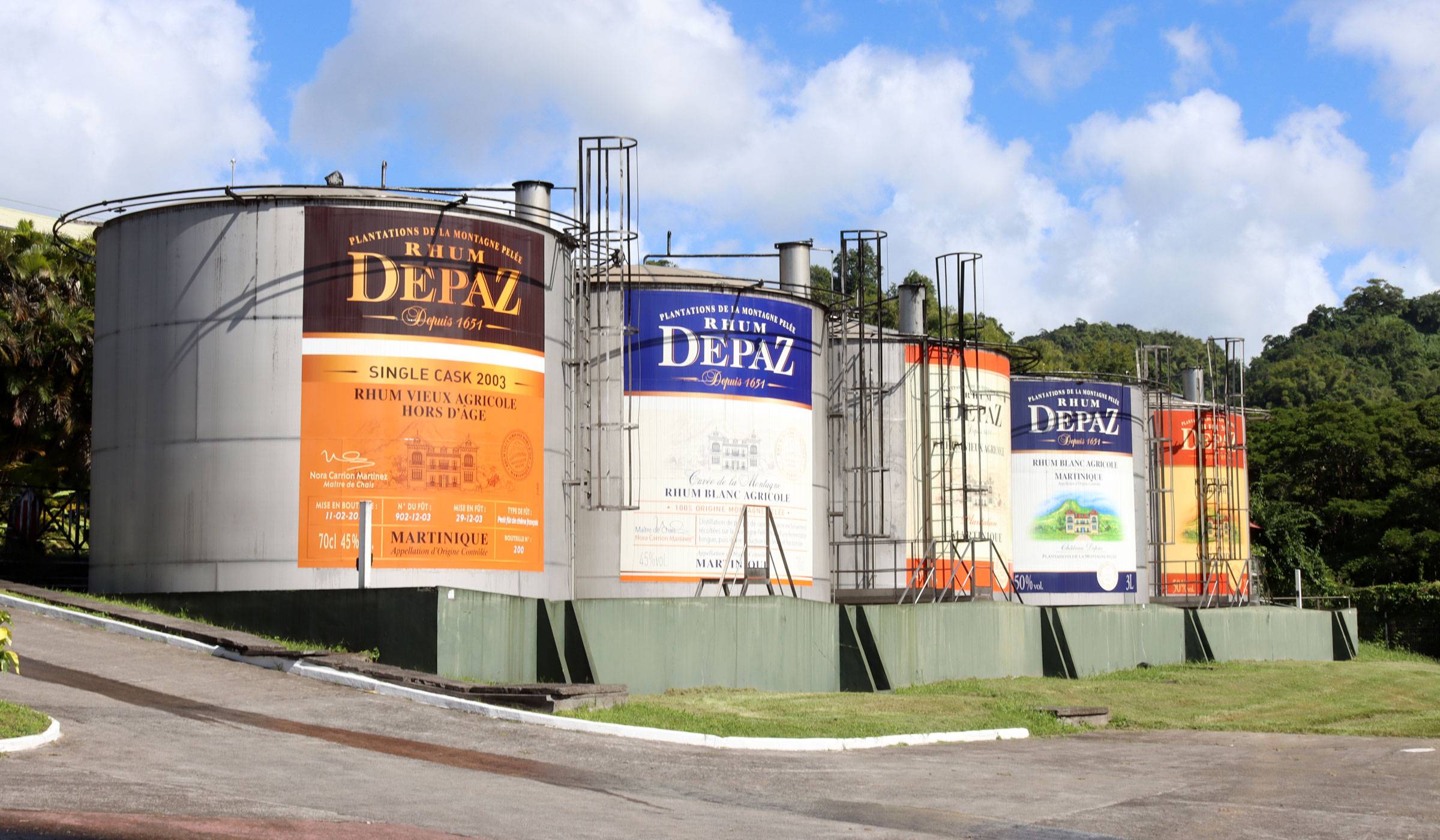 Depaz distillery