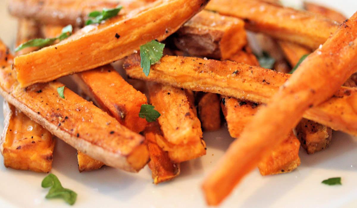 Frites de patates douces