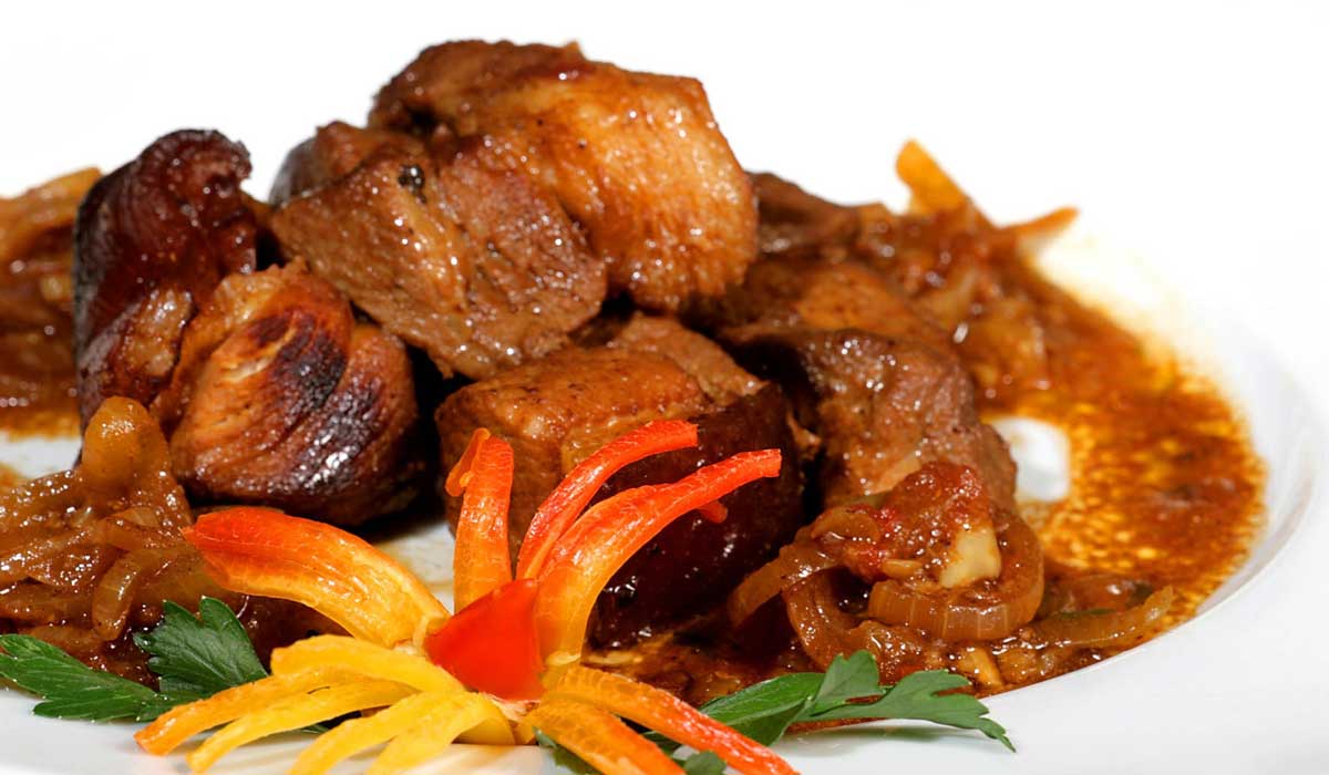 Ragoût de porc antillais