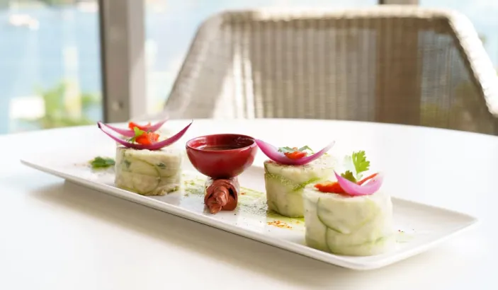 Repas du restaurant du Simon hôtel