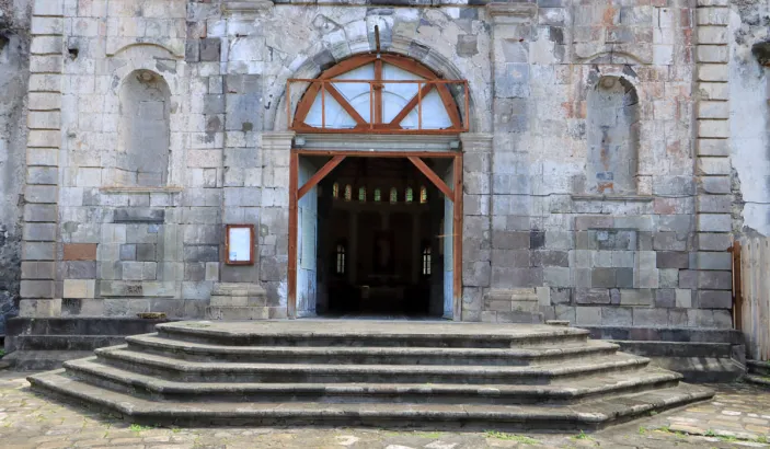 Entrance to the Mouillage Church