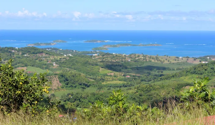 View from the montagne du Vauclin