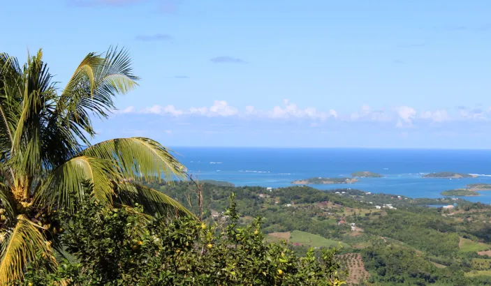 View from the montagne du Vauclin