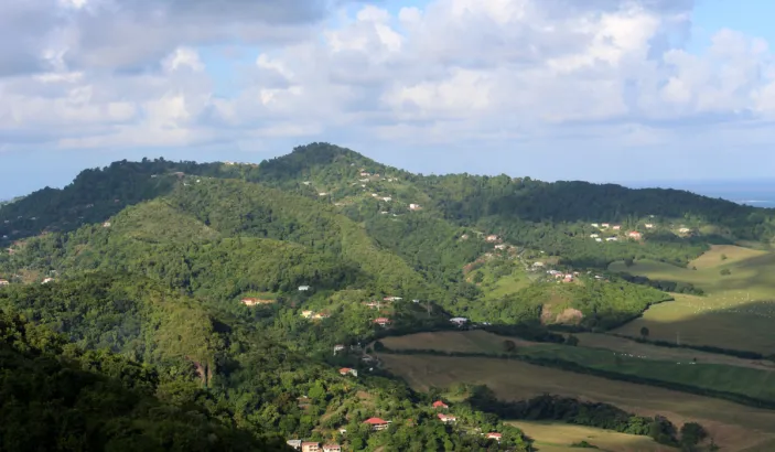 View from the montagne du Vauclin