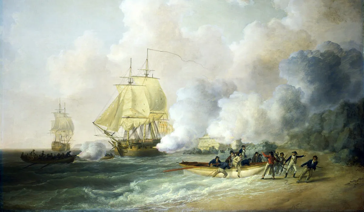 Capture du Fort Saint-Louis en 1794