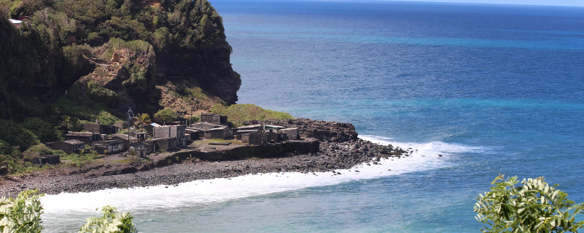 Quartier de Nord Plage à Macouba