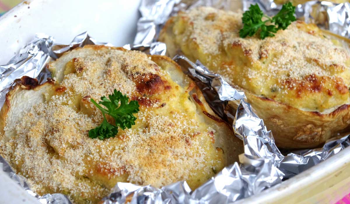 Gratin de christophines (chayottes)