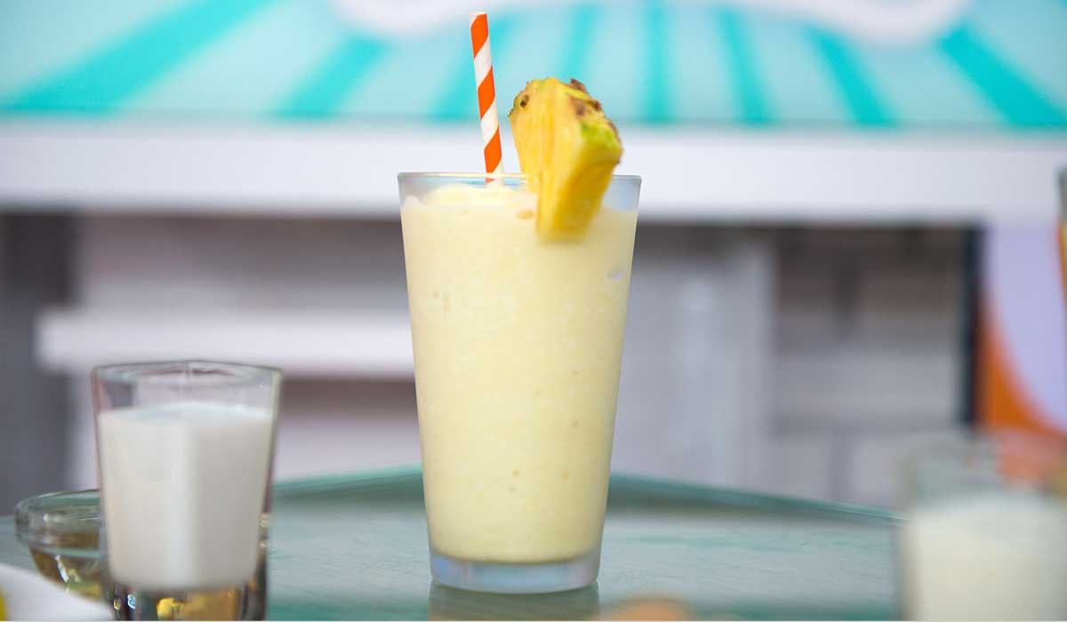 Piña colada à base de rhum martiniquais