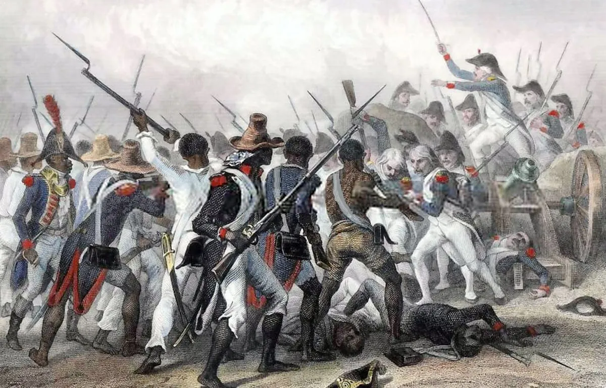 Armée haïtienne lors de la Bataille de Vertières